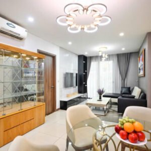 Căn hộ cho thuê tầng thấp 2PN nhà thiết kế đẹp sang trọng